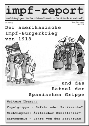 impf-report Ausgabe Nr. 12/13, Nov./Dez. 2007